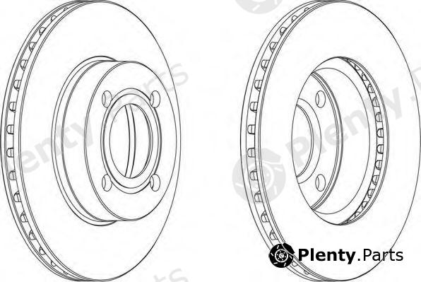  FERODO part DDF319 Brake Disc