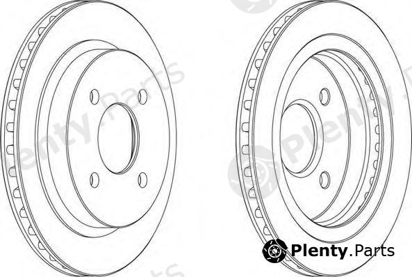 FERODO part DDF479 Brake Disc