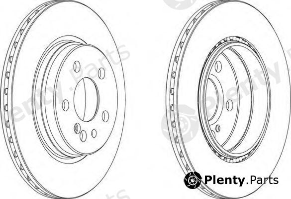  FERODO part DDF630 Brake Disc