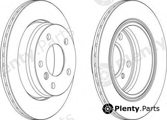  FERODO part DDF831 Brake Disc