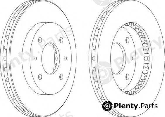  FERODO part DDF885 Brake Disc