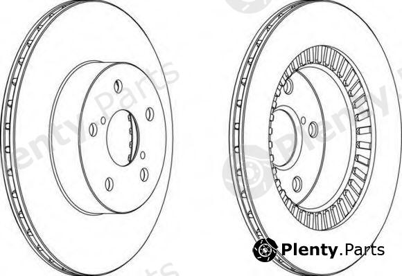  FERODO part DDF1009 Brake Disc