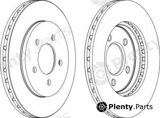  FERODO part DDF1059 Brake Disc
