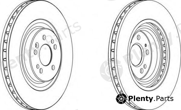  FERODO part DDF1085 Brake Disc