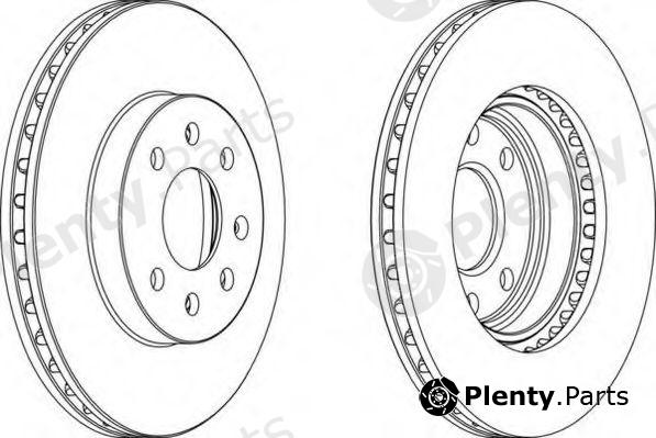  FERODO part DDF1097-1 (DDF10971) Brake Disc