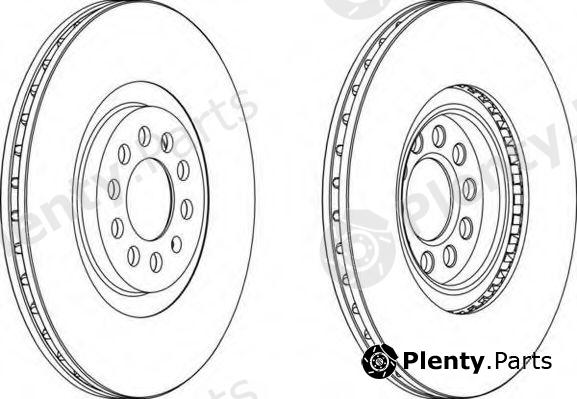  FERODO part DDF1118-1 (DDF11181) Brake Disc