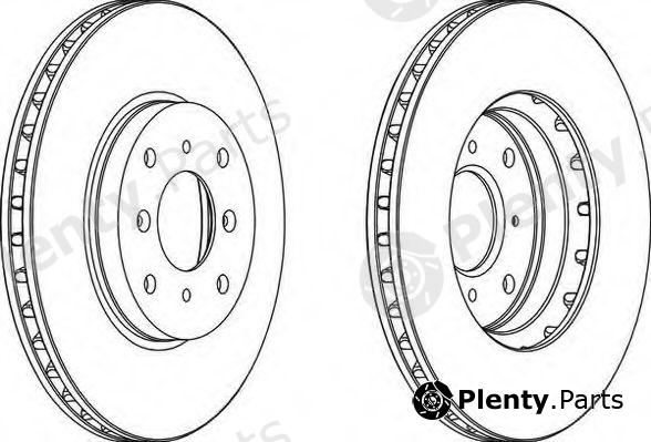  FERODO part DDF1119 Brake Disc