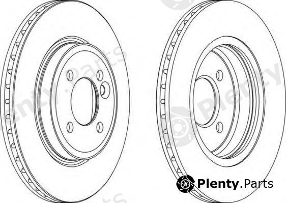  FERODO part DDF1127 Brake Disc