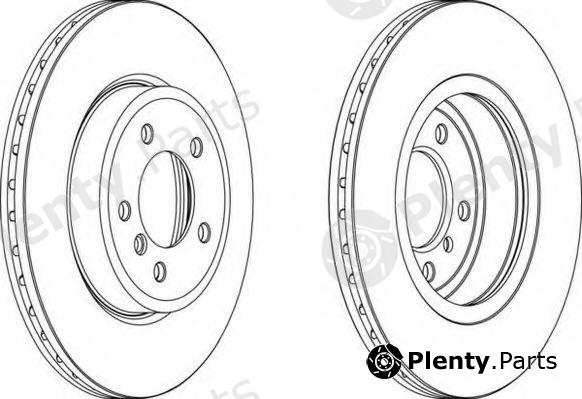  FERODO part DDF1174 Brake Disc