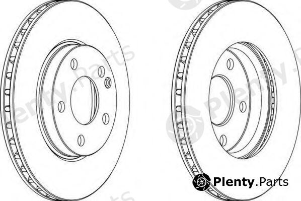  FERODO part DDF1220 Brake Disc