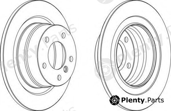  FERODO part DDF1230 Brake Disc