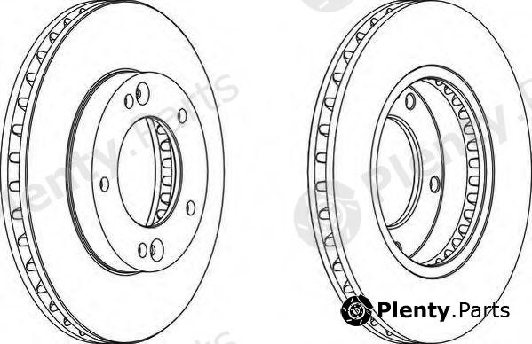  FERODO part DDF1290 Brake Disc