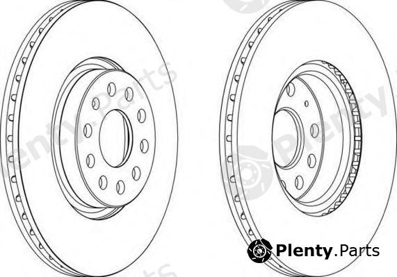  FERODO part DDF1305C-1 (DDF1305C1) Brake Disc