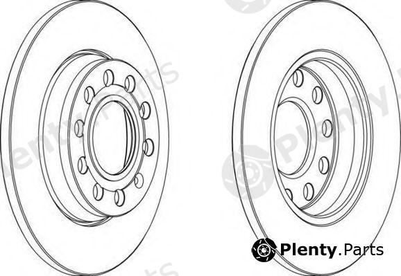  FERODO part DDF1425 Brake Disc