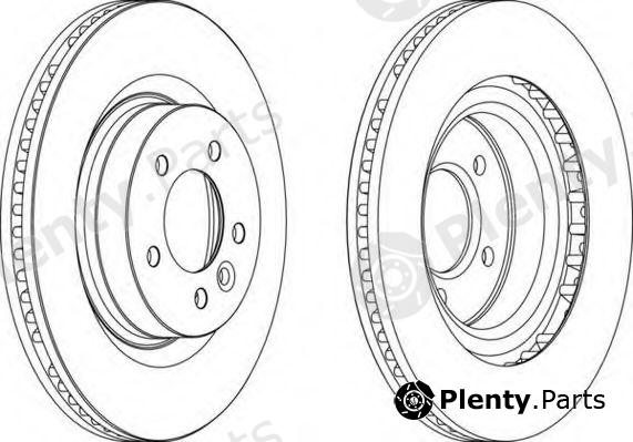  FERODO part DDF1432 Brake Disc