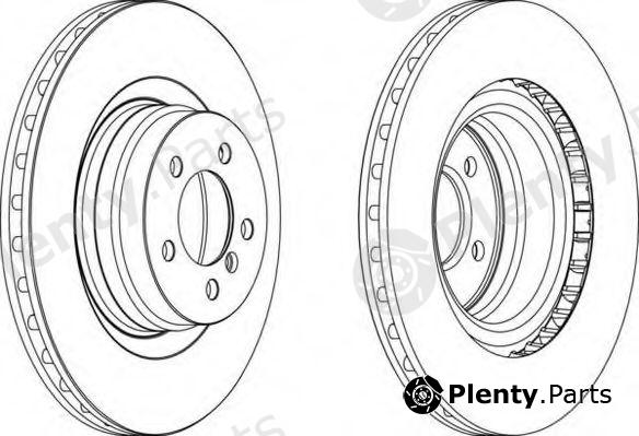  FERODO part DDF1435 Brake Disc