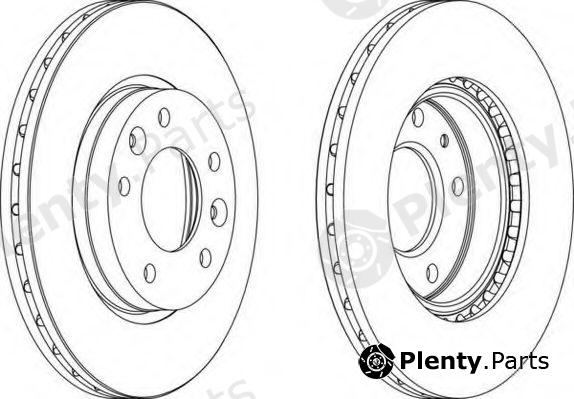  FERODO part DDF1460 Brake Disc