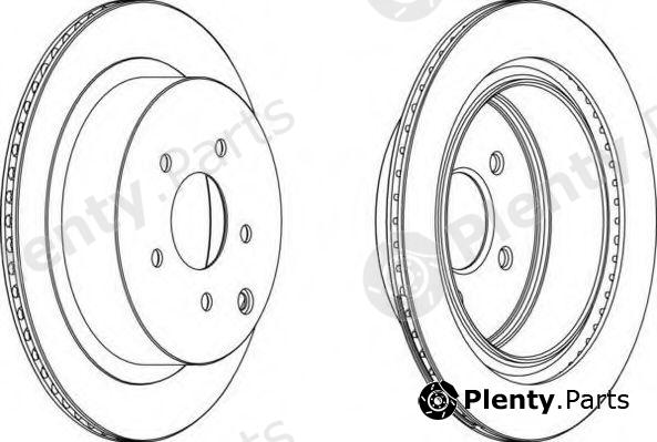  FERODO part DDF1506 Brake Disc