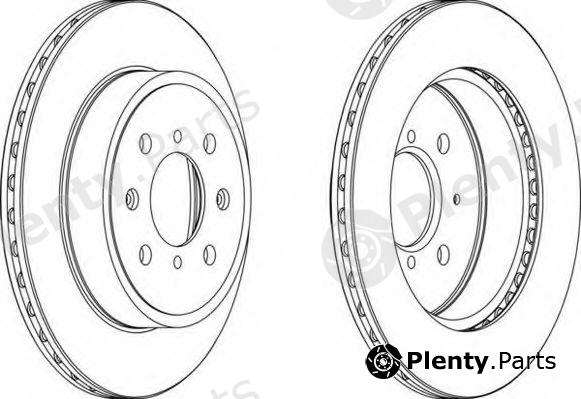  FERODO part DDF1509C-1 (DDF1509C1) Brake Disc