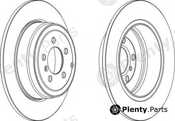  FERODO part DDF1518 Brake Disc