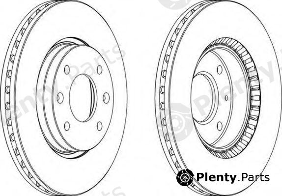  FERODO part DDF1522 Brake Disc