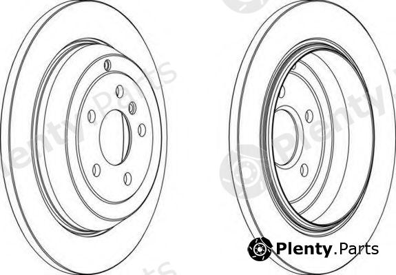  FERODO part DDF1530 Brake Disc