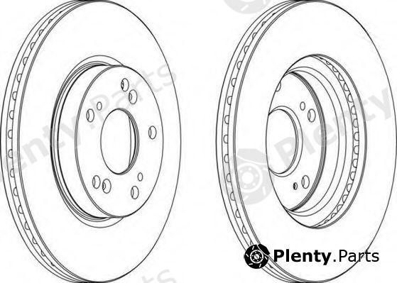  FERODO part DDF1539 Brake Disc