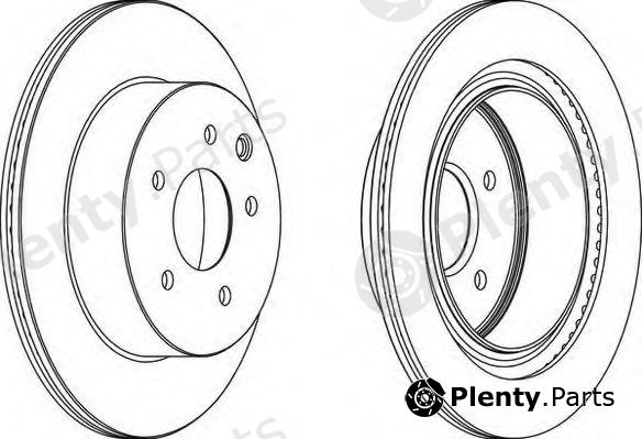  FERODO part DDF1579 Brake Disc