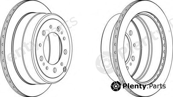  FERODO part DDF1597 Brake Disc