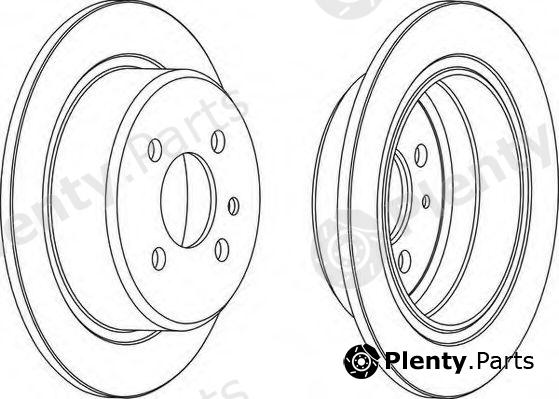  FERODO part DDF093 Brake Disc