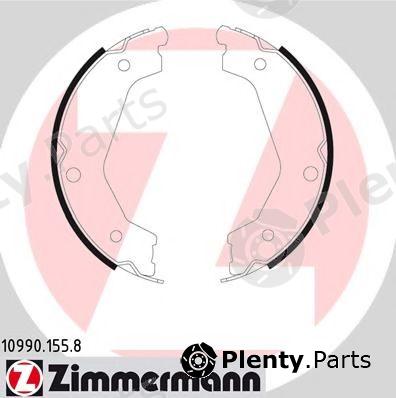  ZIMMERMANN part 10990.155.8 (109901558) Brake Shoe Set, parking brake