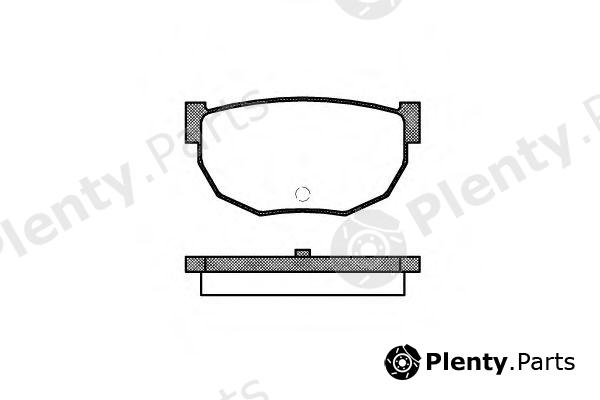  REMSA part 21122 Brake Pad Set, disc brake