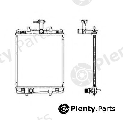  NRF part 53459 Radiator, engine cooling