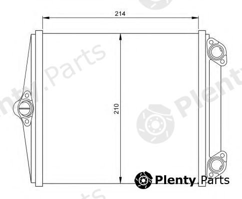  NRF part 54248 Heat Exchanger, interior heating