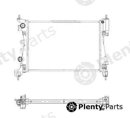  NRF part 55341 Radiator, engine cooling
