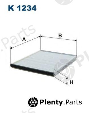  FILTRON part K1234 Filter, interior air