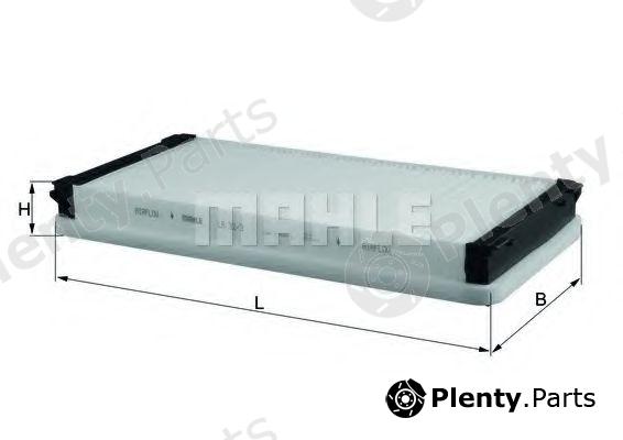  MAHLE ORIGINAL part LA32/3 (LA323) Filter, interior air