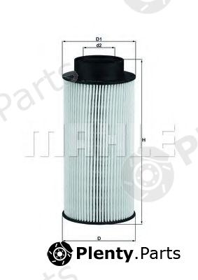  MAHLE ORIGINAL part KX182/1D (KX1821D) Fuel filter