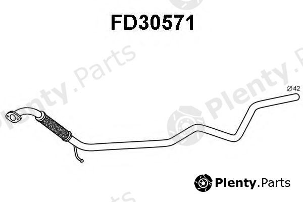  VENEPORTE part FD30571 Exhaust Pipe