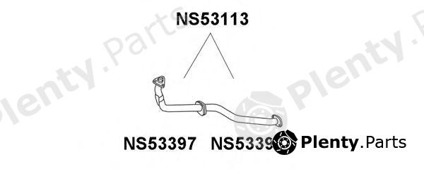  VENEPORTE part NS53113 Exhaust Pipe