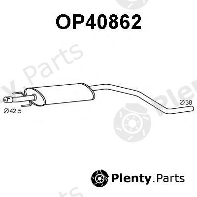  VENEPORTE part OP40862 Front Silencer