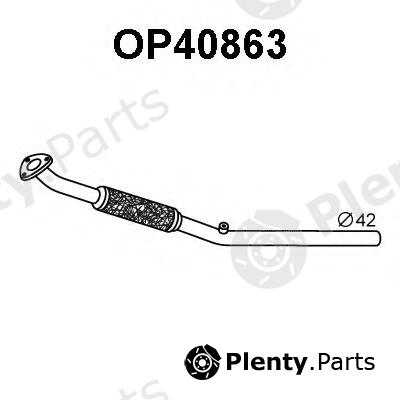  VENEPORTE part OP40863 Exhaust Pipe