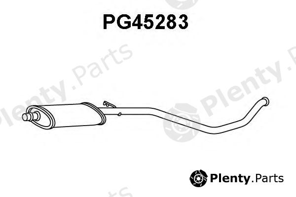  VENEPORTE part PG45283 Middle Silencer