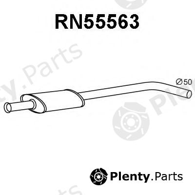  VENEPORTE part RN55563 Front Silencer