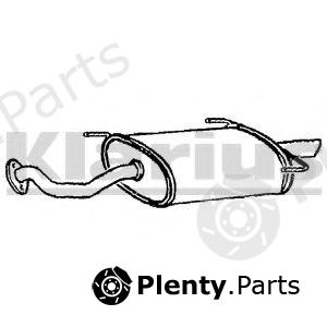  KLARIUS part 220556 End Silencer