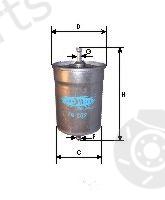  GOODWILL part FG202 Fuel filter