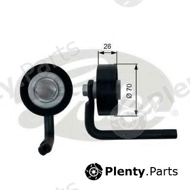  GATES part T39202 Tensioner Pulley, v-ribbed belt