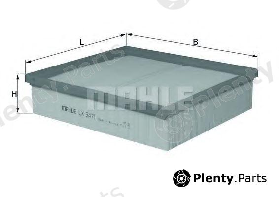  KNECHT part LX3471 Air Filter