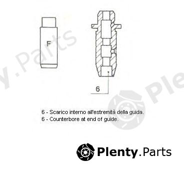  METELLI part 01-S3009 (01S3009) Valve Guides