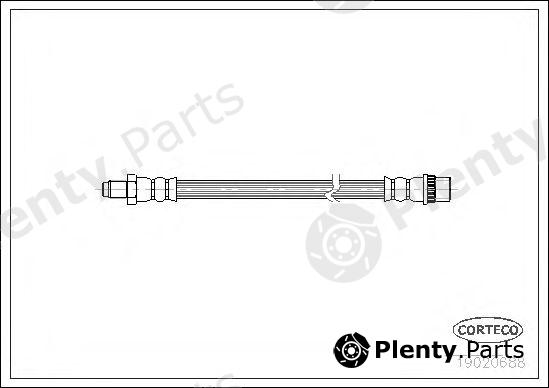  CORTECO part 19020688 Brake Hose